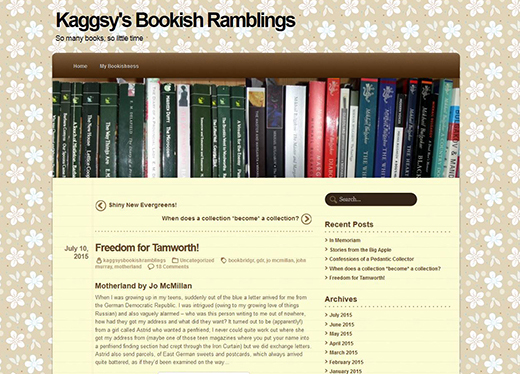 Kaggsy's Bookish Ramblings
